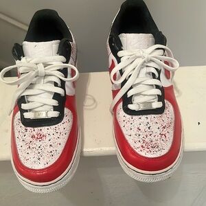 Air Force 1 hand painted size 9